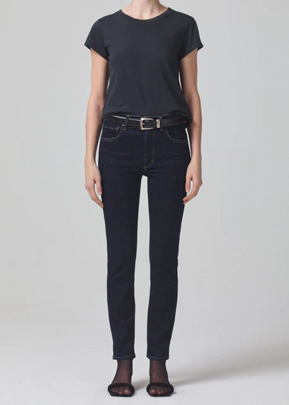 denim - CITIZENS - Sloane Skinny Dark Indigo - Solace - paulcmcbride