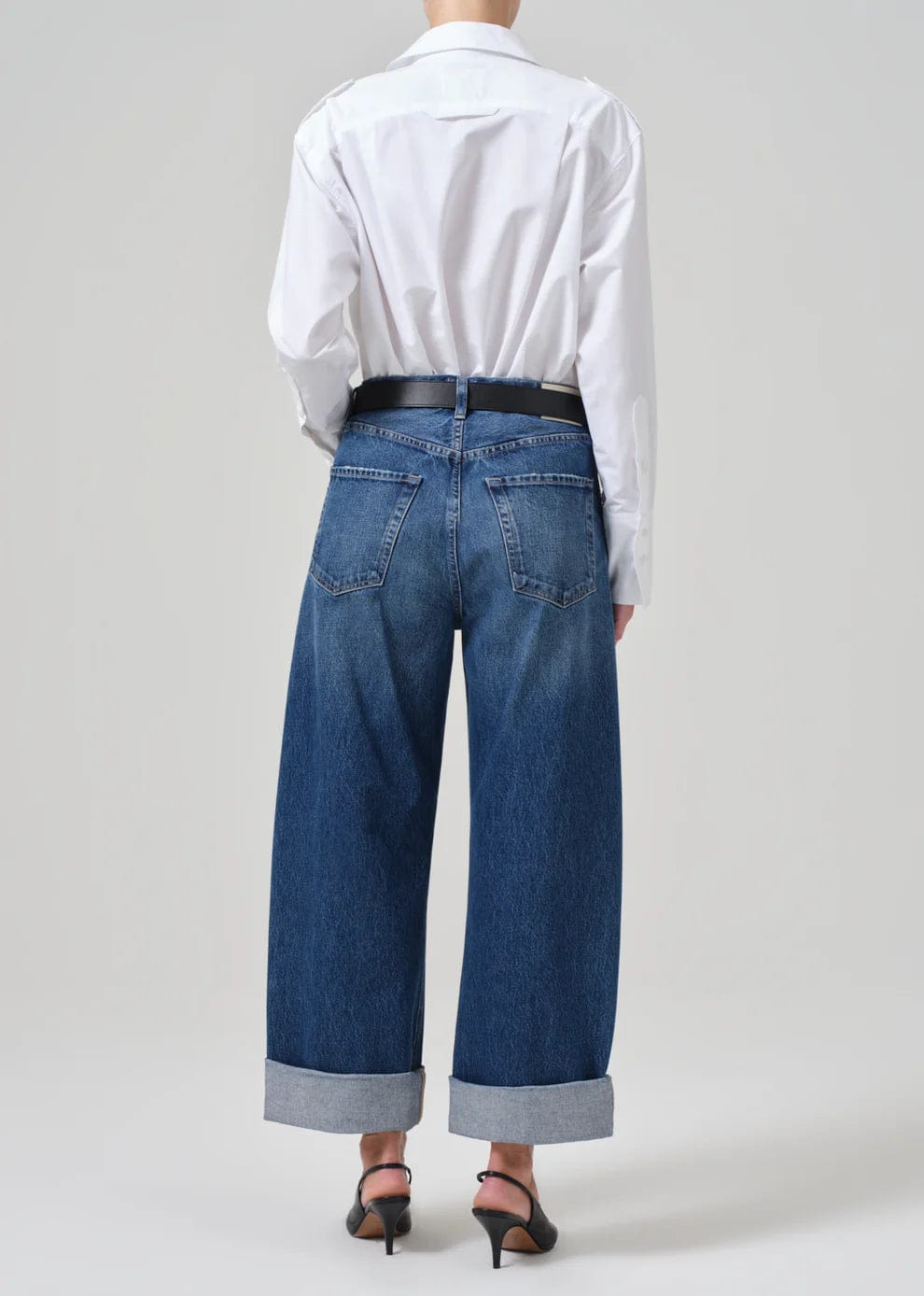 CITIZENS denim Ayla Baggy Cuff Jeans - Claremont