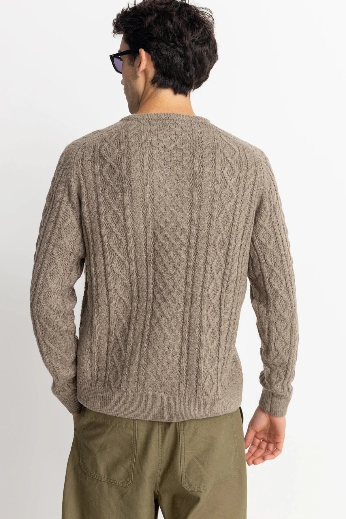 Mohair Fishermans Knit Sweater