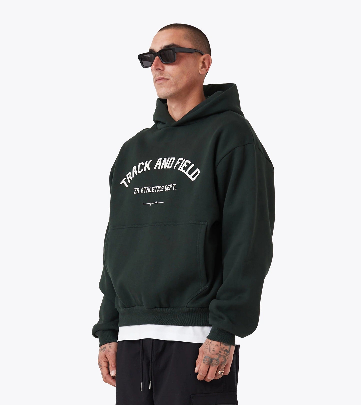 Zanerobe M SWEATERS Athletic Box Hoodie