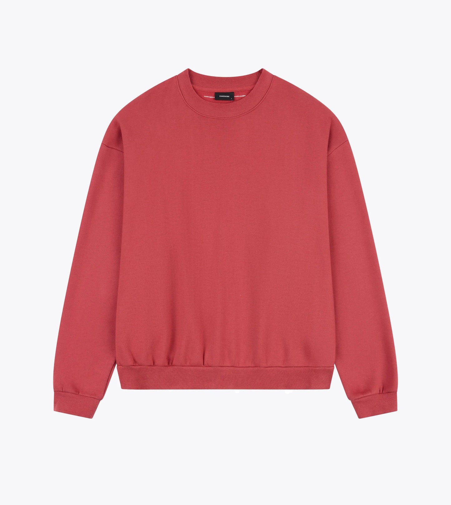 Zanerobe M SWEATERS Cherry / S Box Crewneck