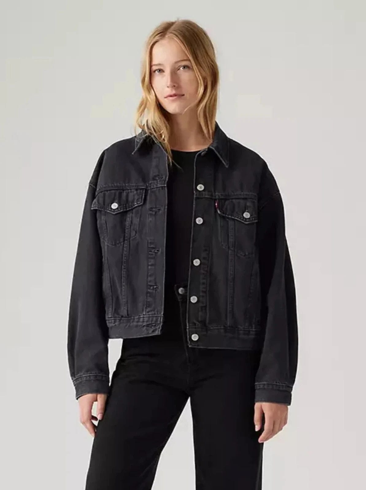 OUTERWEAR - LEVI'S - 90s Trucker Jacket - Black - paulcmcbride