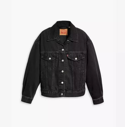 OUTERWEAR - LEVI'S - 90s Trucker Jacket - Black - paulcmcbride