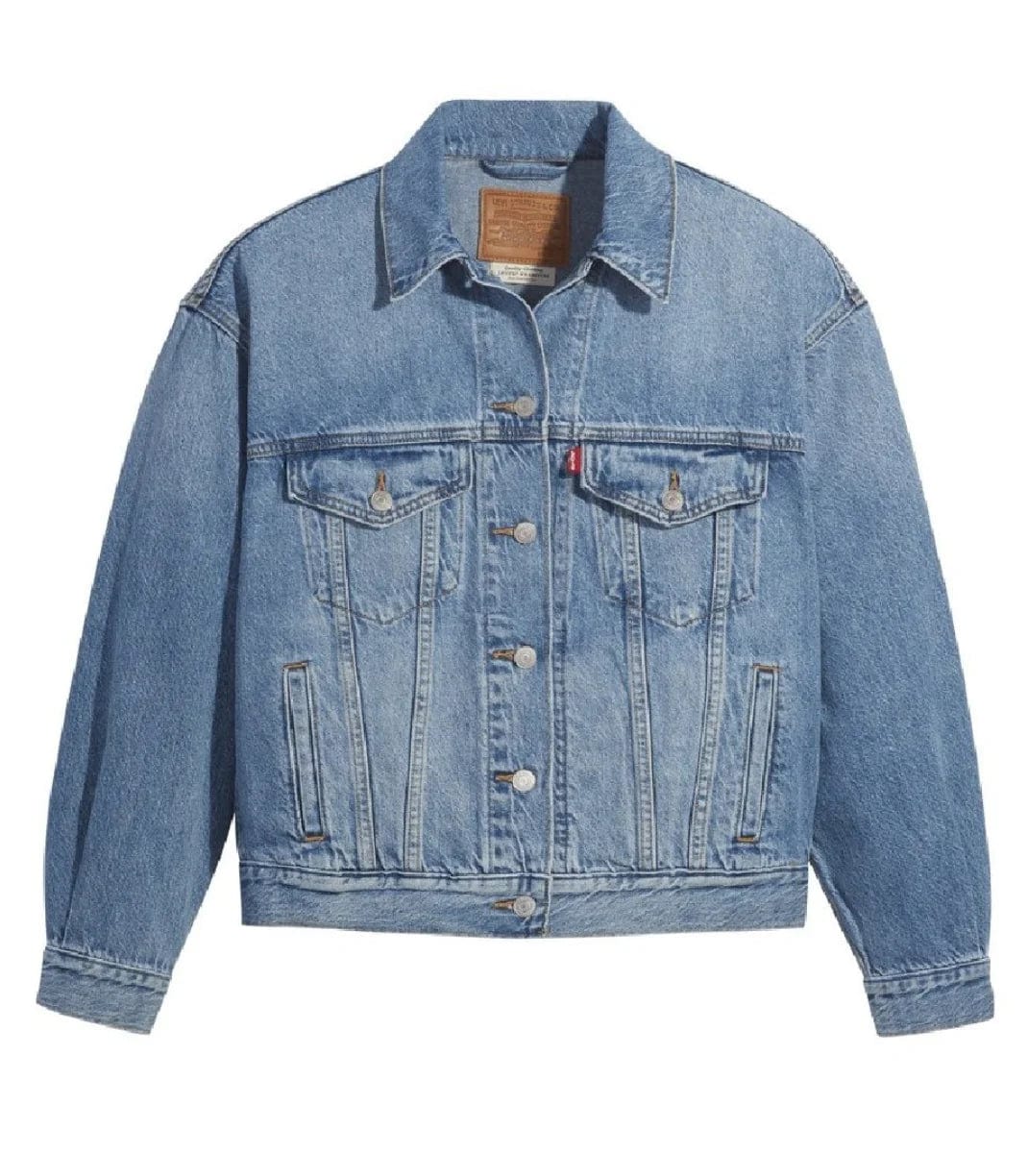 OUTERWEAR - LEVI'S - 90s Trucker Jacket - Mid Blue - paulcmcbride