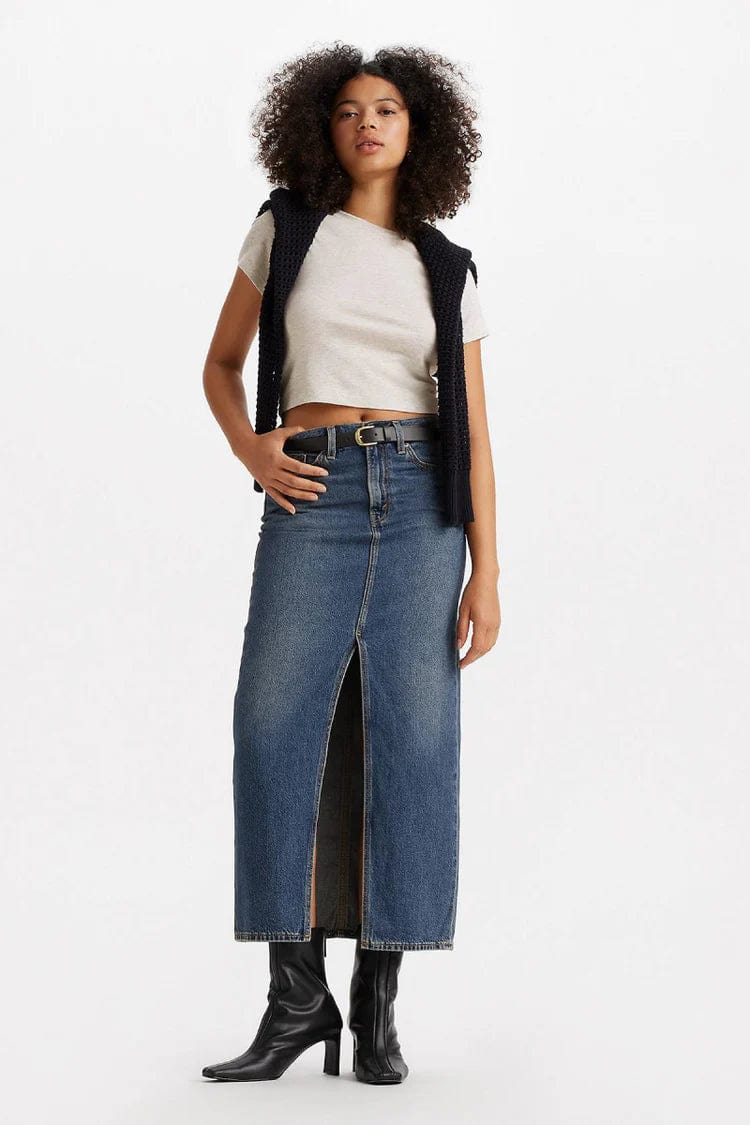 BOTTOMS - LEVI'S - Ankle Column Skirt - paulcmcbride