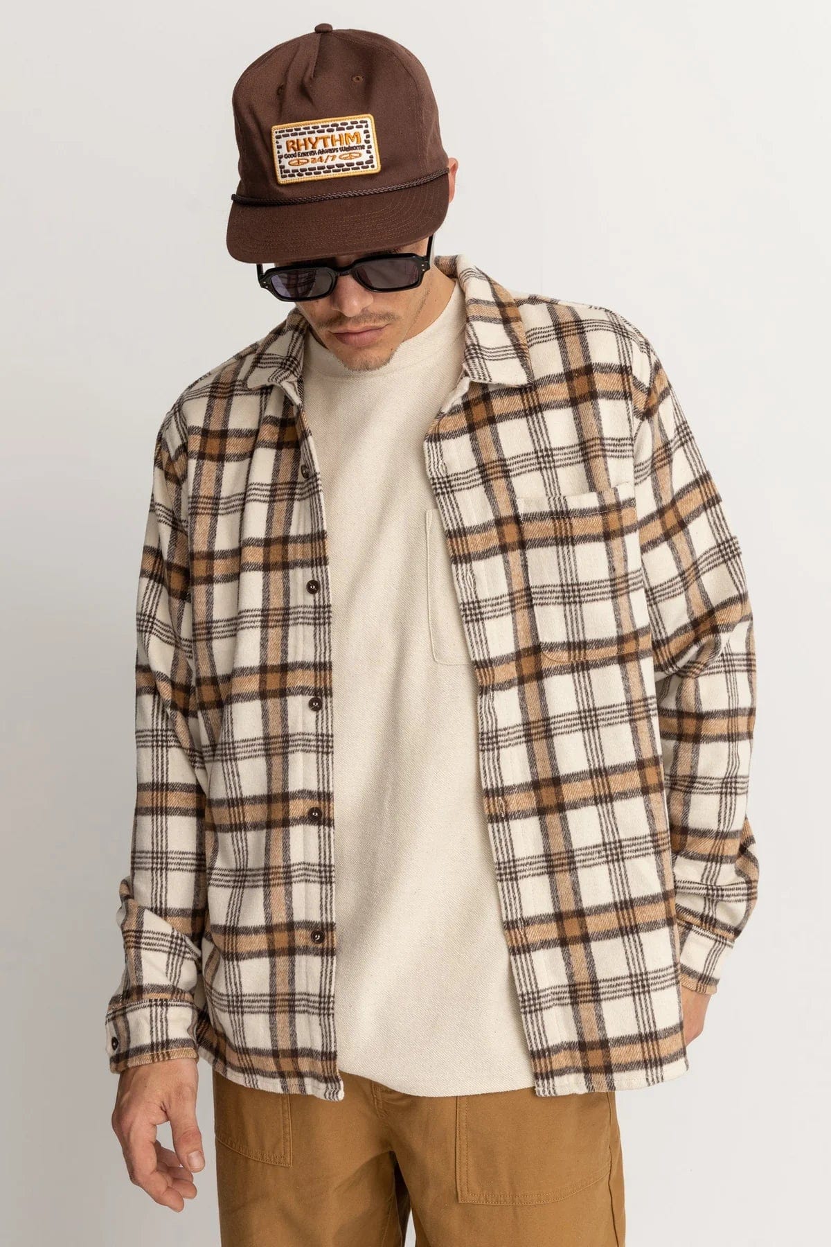 M TOPS - RHYTHM - Albert Check Shirt - paulcmcbride