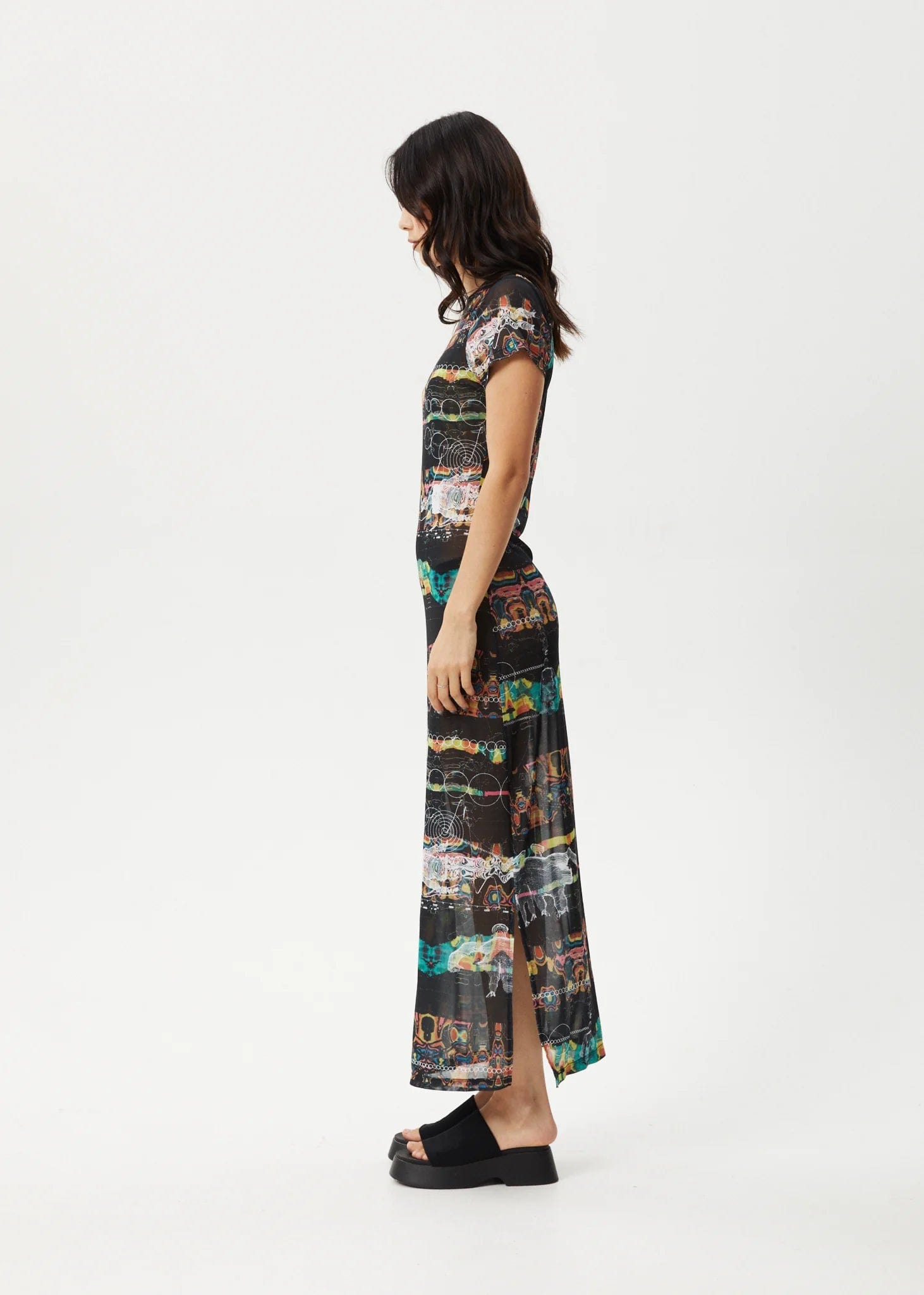 Dresses - AFENDS - Astral Recycled Sheer Dress - paulcmcbride