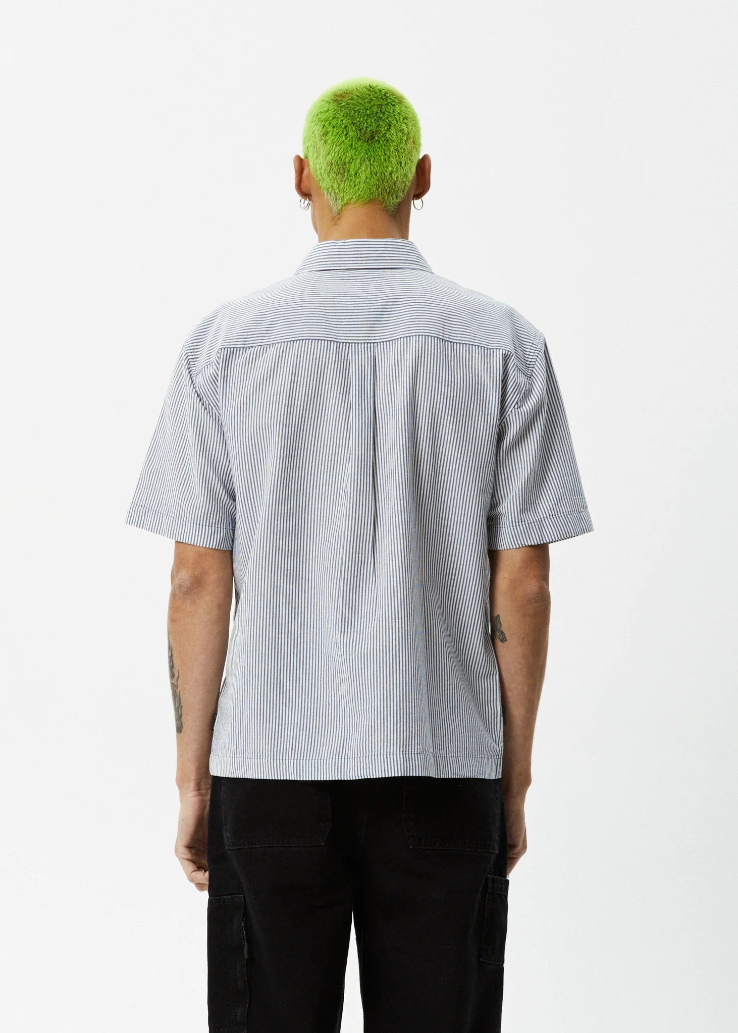 m tops - AFENDS - Intergalactic Recycled Short Sleeve Shirt - paulcmcbride