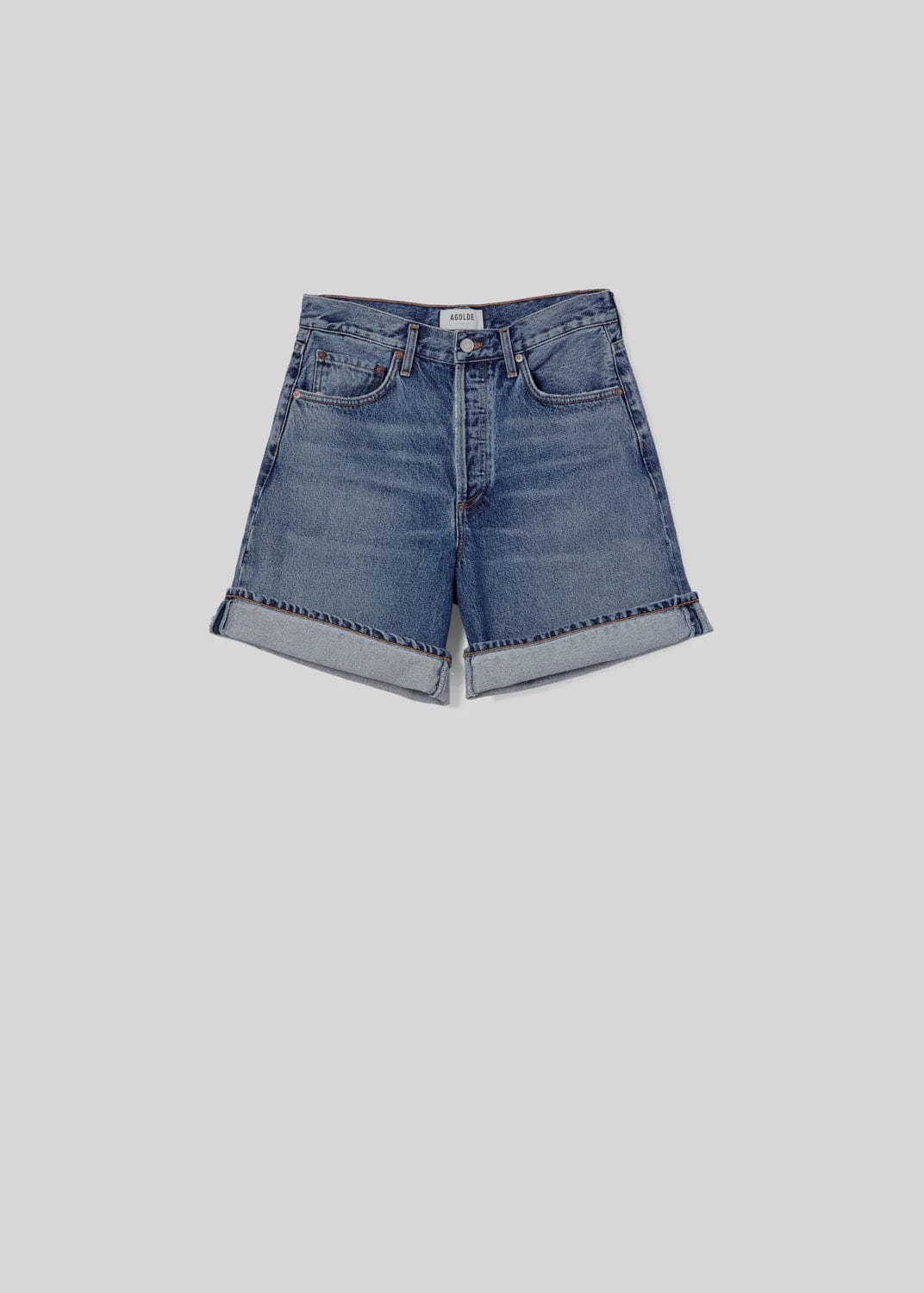 Denim - AGOLDE - Dame Relax Cuff Short - paulcmcbride