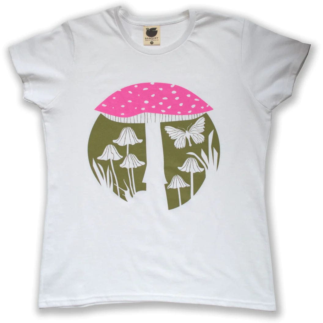 TOPS - BANQUET - Mushroom Amanita Tee - paulcmcbride