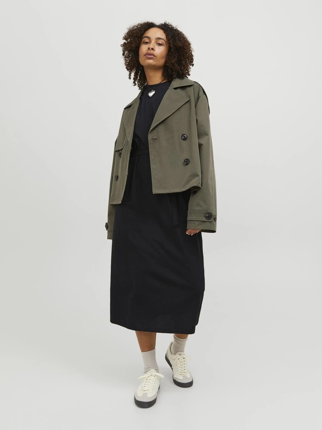 Outerwear - JJXX - Carlie Short Trench Coat - paulcmcbride