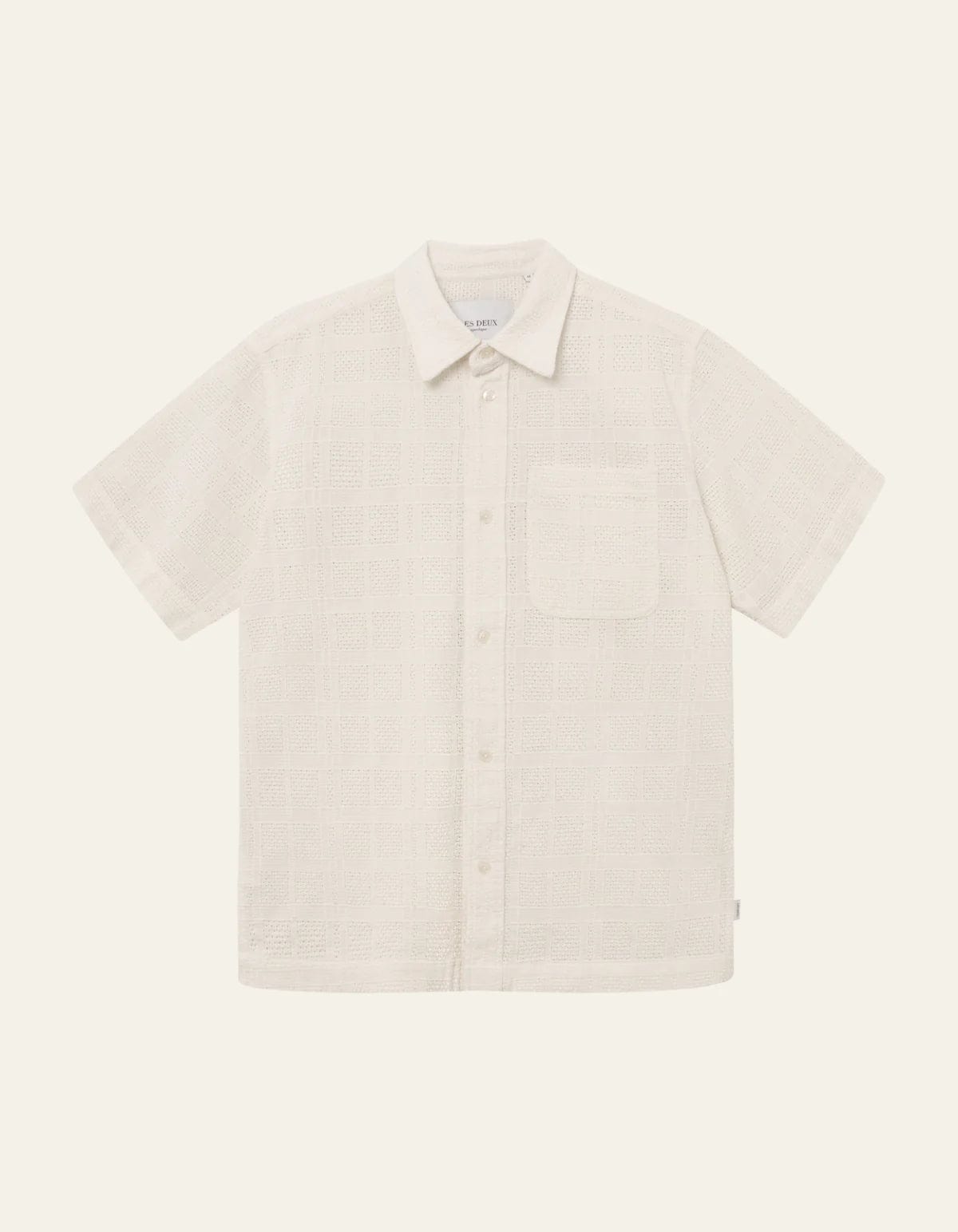 m tops - LES DEUX - Charlie Short Sleeve Shirt - paulcmcbride