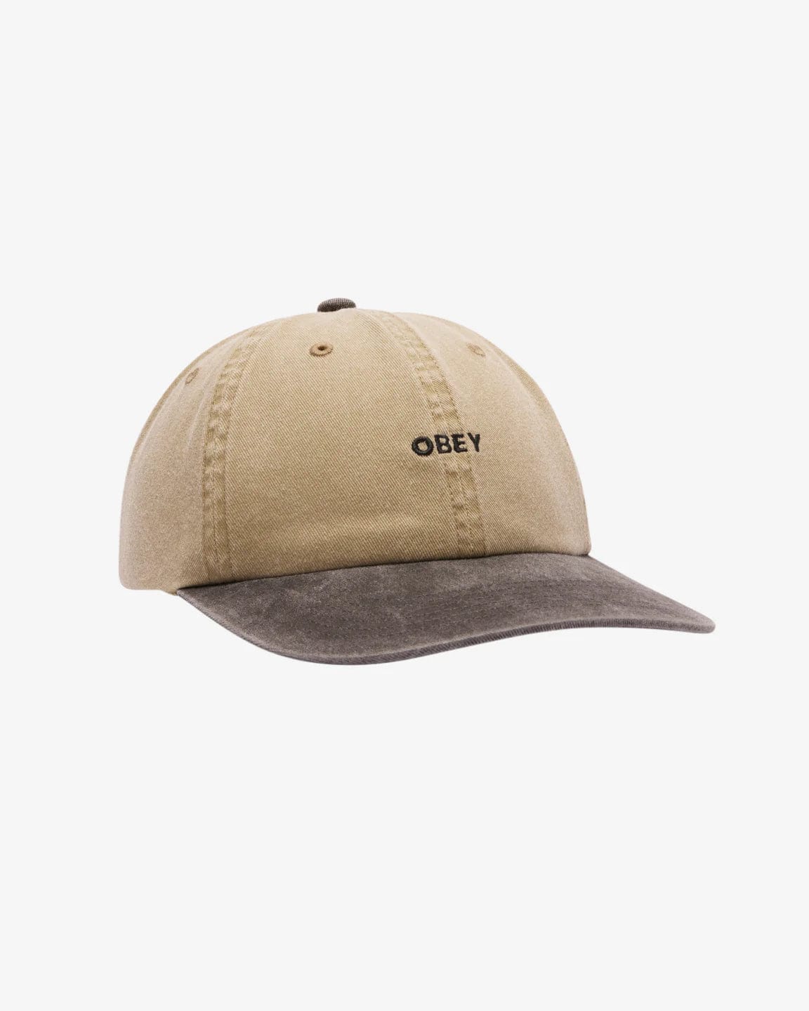 Accessories - Obey - Pigment 2 Tone 6 Panel Strapback - paulcmcbride