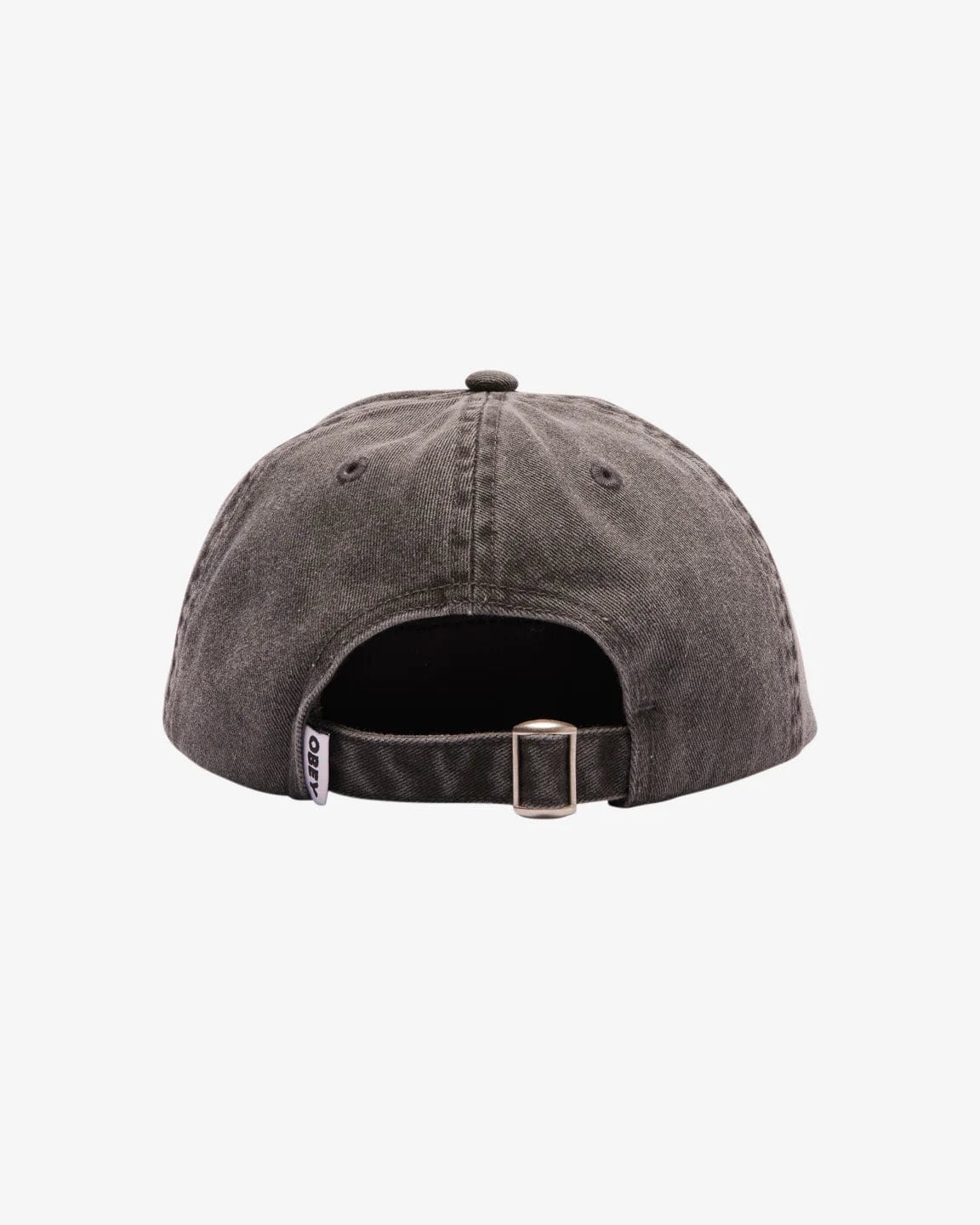 Accessories - Obey - Pigment Lowercase 6 Panel Strapback - paulcmcbride