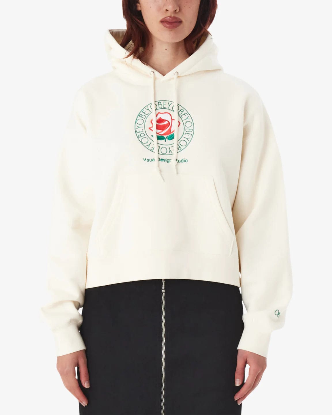 Obey Sweater Rose Hoody