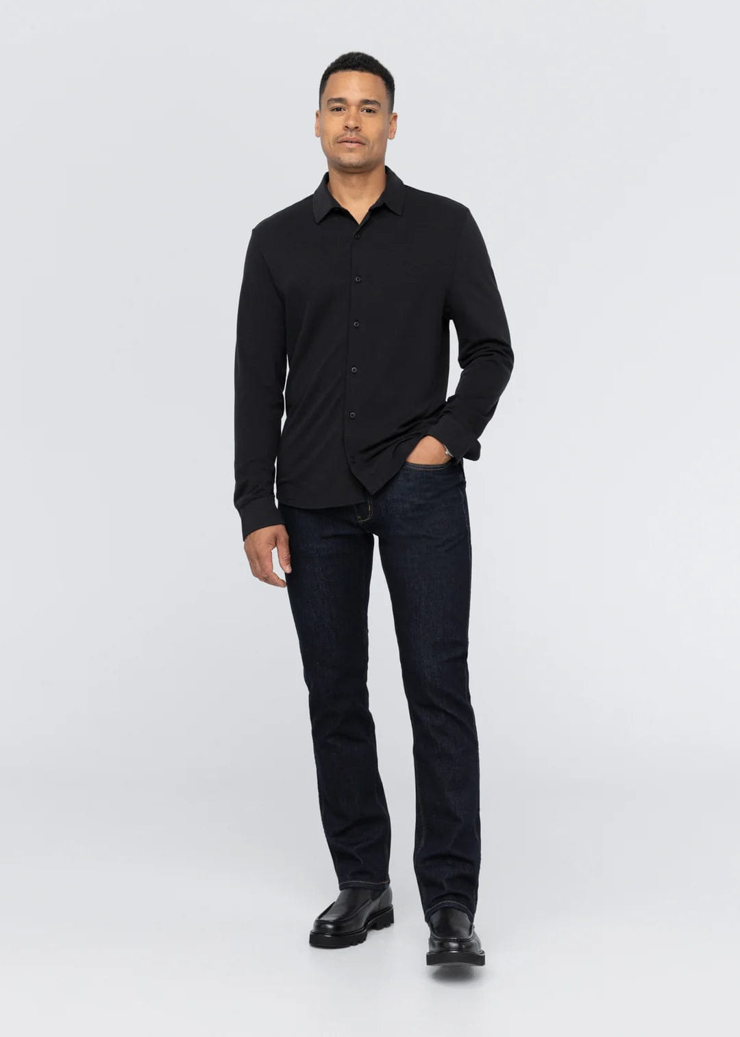 DUER M BOTTOMS Performance Denim Plus Straight