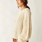 FREE PEOPLE Sweater Frankie Cable Sweater