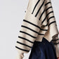 Sweater - FREE PEOPLE - Stripe Easy Street Crop Pullover - paulcmcbride