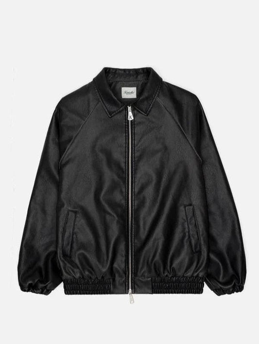 KUWALLA m jackets Vintage Vegan Leather Jacket