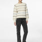 PIECES sweater Nelia Stripe Crew Neck