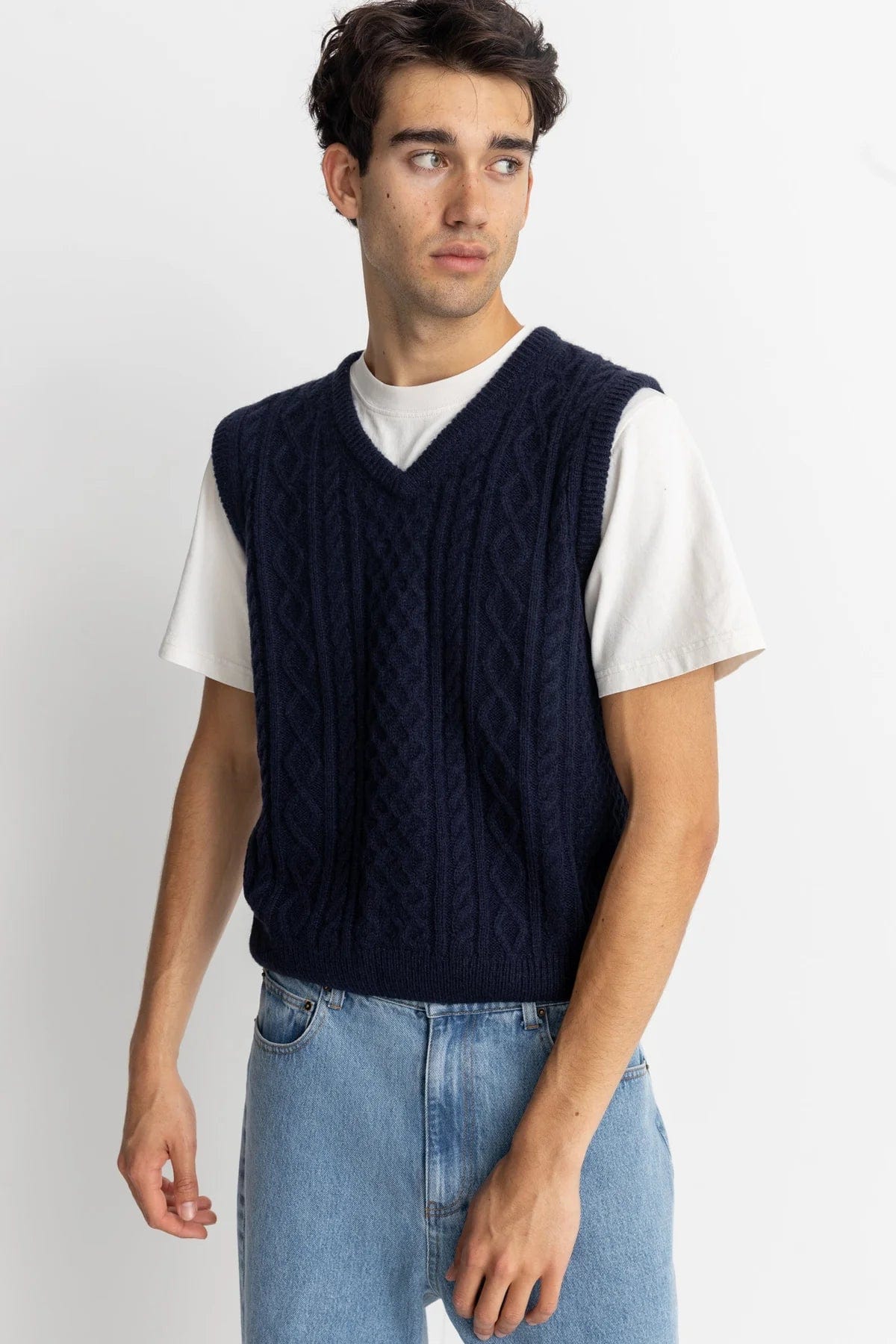 Mohair Knit Vest