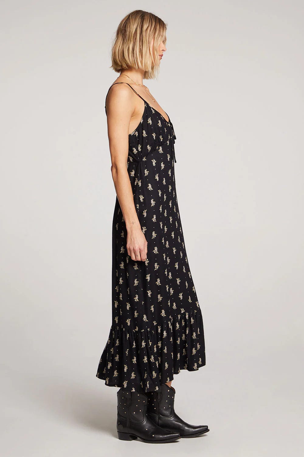 Saltwater Luxe DRESSES Enzo Floral Midi Dress