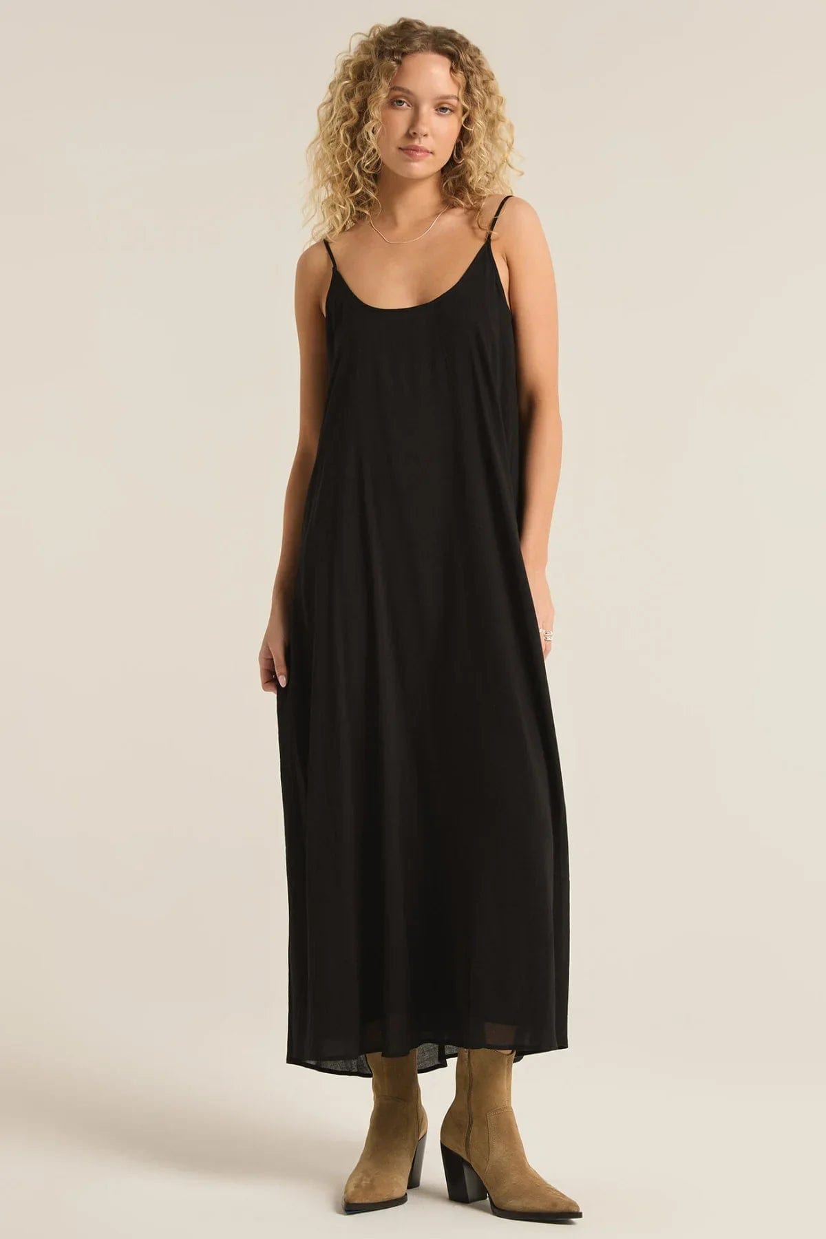 Z Supply DRESSES Black / XS Reed Maxi Dress