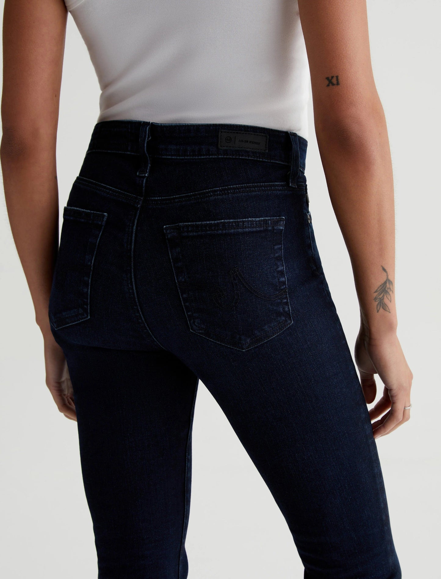 AG DENIM Mari High Rise Slim Straight