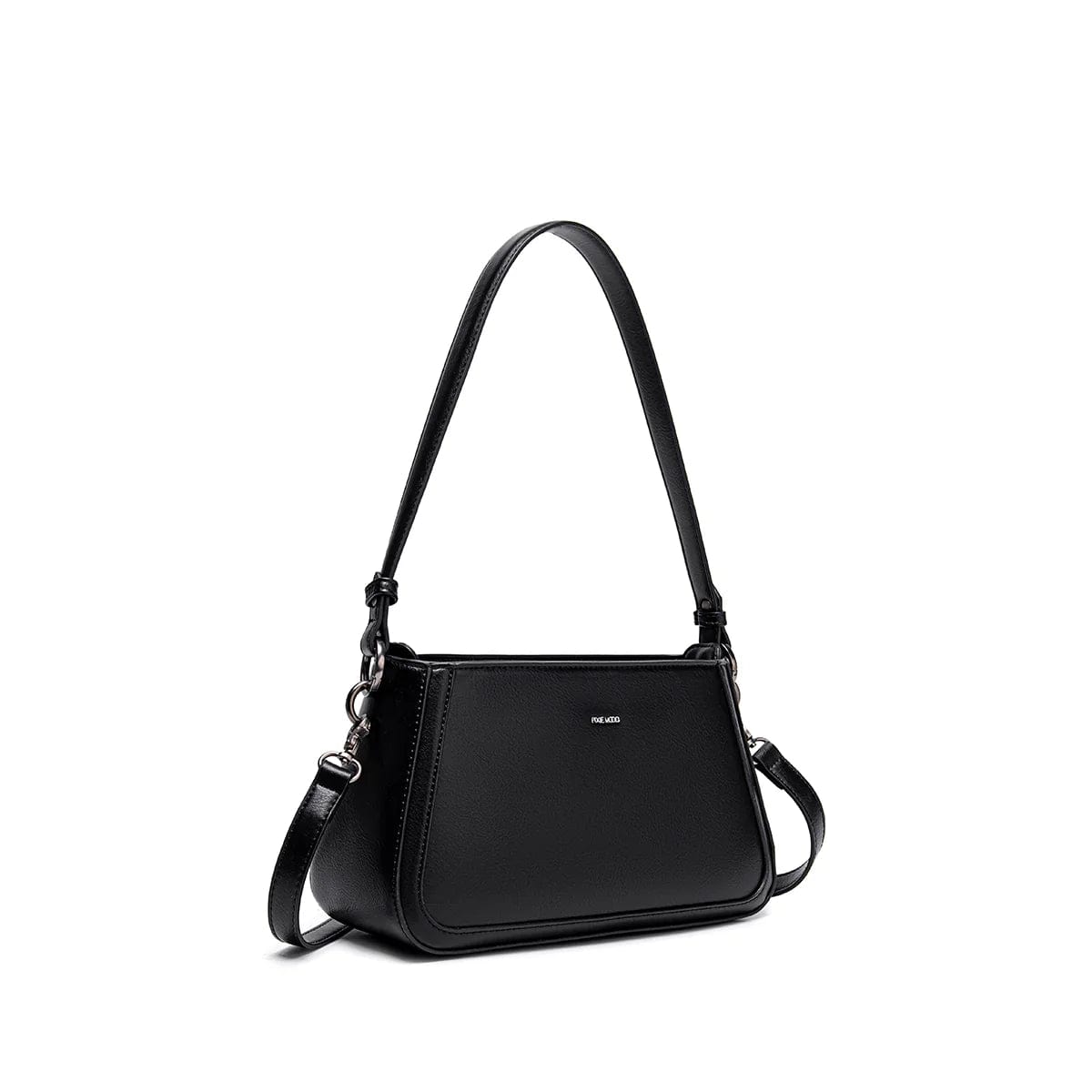 Pixie Mood bags Black Recycled Eleanor Shoulder Bag