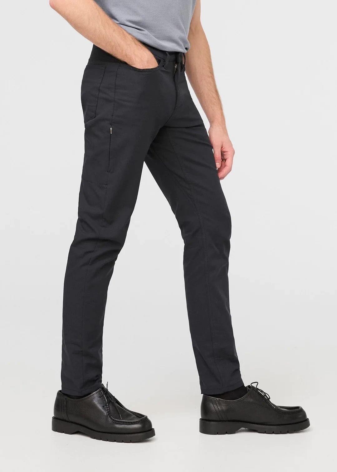 m bottoms - DUER - NuStretch Slim 5-Pocket Pants - paulcmcbride