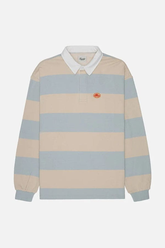 m tops - KUWALLA - Stripe Rugby Sweatshirt - paulcmcbride