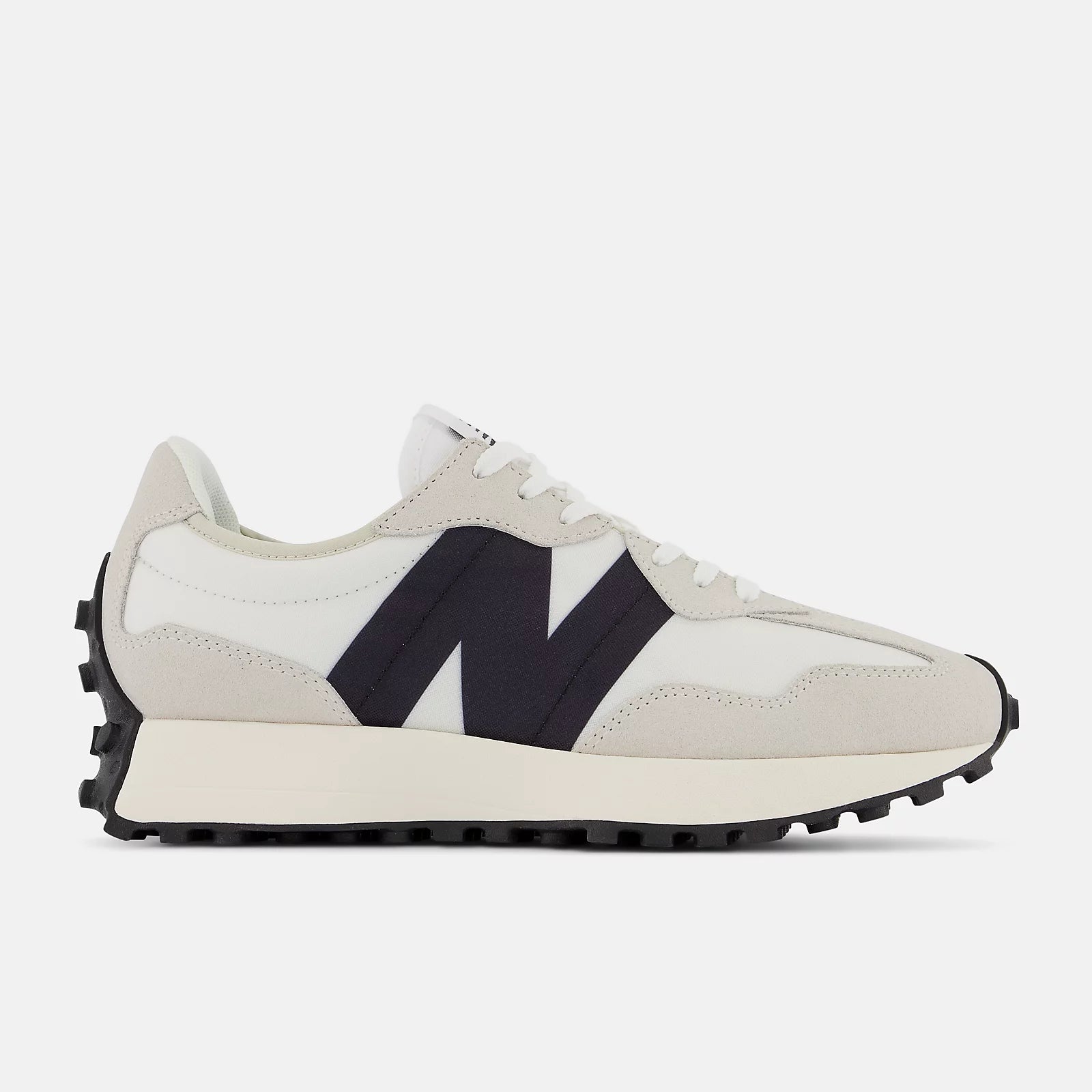 NEW BALANCE SHOES Sea Salt Black / 6 327 Sneaker